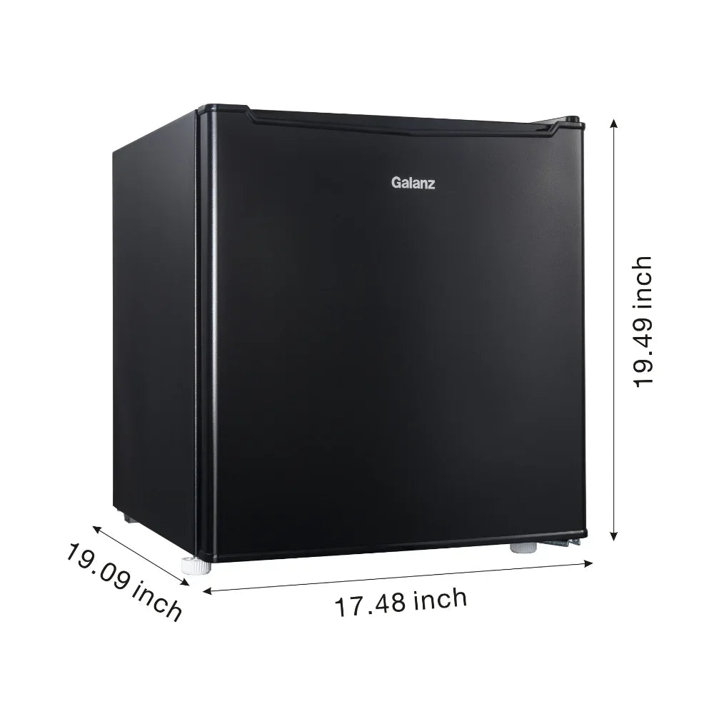  Single Door Mini Fridge, Black Mini Fridge